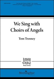 We Sing with Choirs of Angels SATB choral sheet music cover Thumbnail